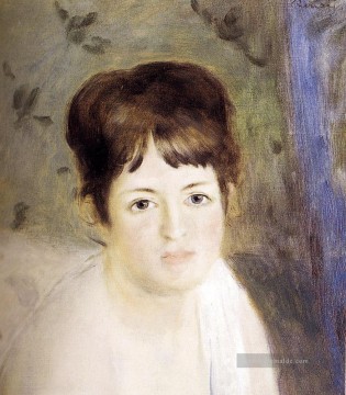  Renoir Malerei - Kopf einer Frau Meister Pierre Auguste Renoir